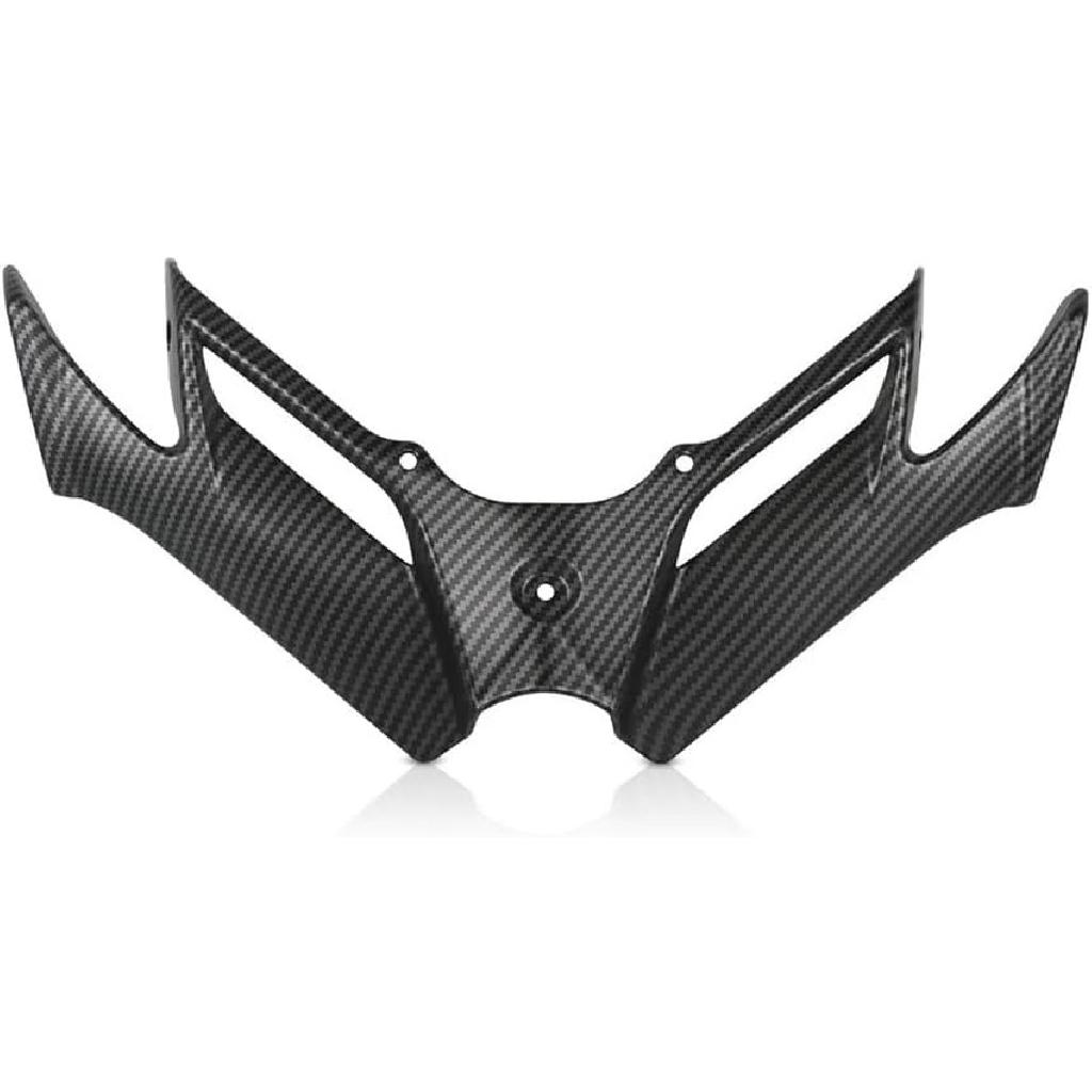 Motorcycle Side Wing Fairing for CF&Moto 450SS 2024, 450SR 2022-2024 Black Matte Carbon Fiber ABS Plastic
