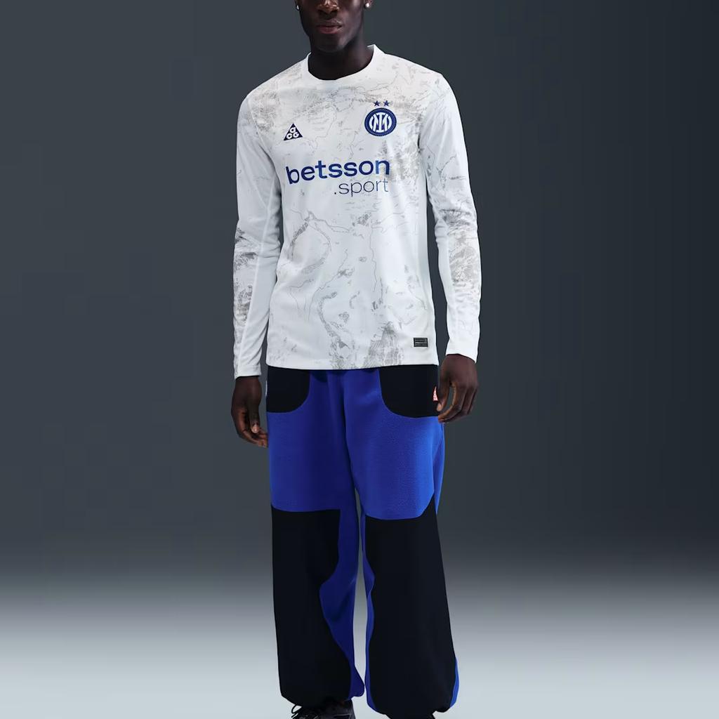 Nike Inter Mediolan ACG Dri-FIT Replika 2026 Bramkarska SE Okrągły dekolt Długi rękaw Koszulka Piłkarska Męskie topy IB3145-100