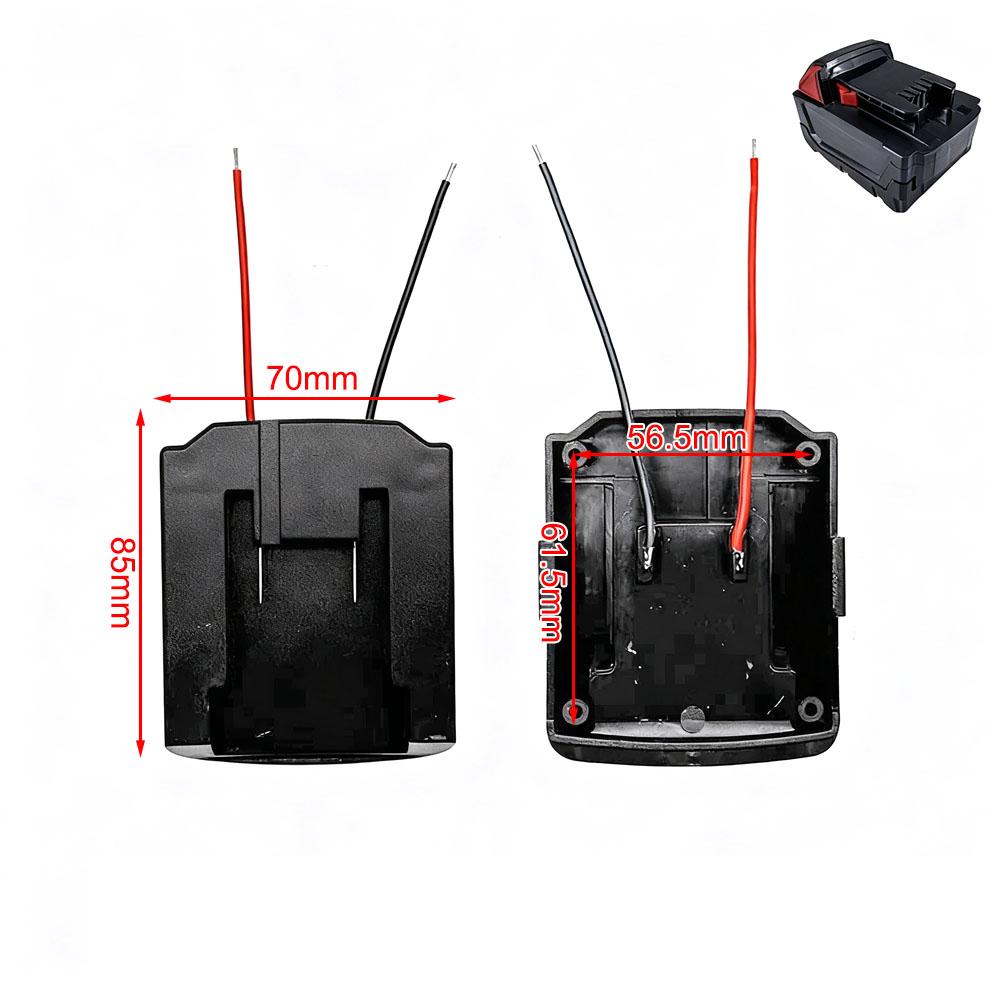 Battery Adapter Converter Compatible with For miwoqi Battery Accessories Provides Secure Connection and Reliable Power Output