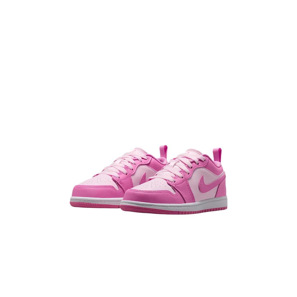 Air Jordan 1 Low PreSchool 'China Rose' (Unisex) China Rose / White / Pink Foam Kids' Skateboarding Shoes 644475 609