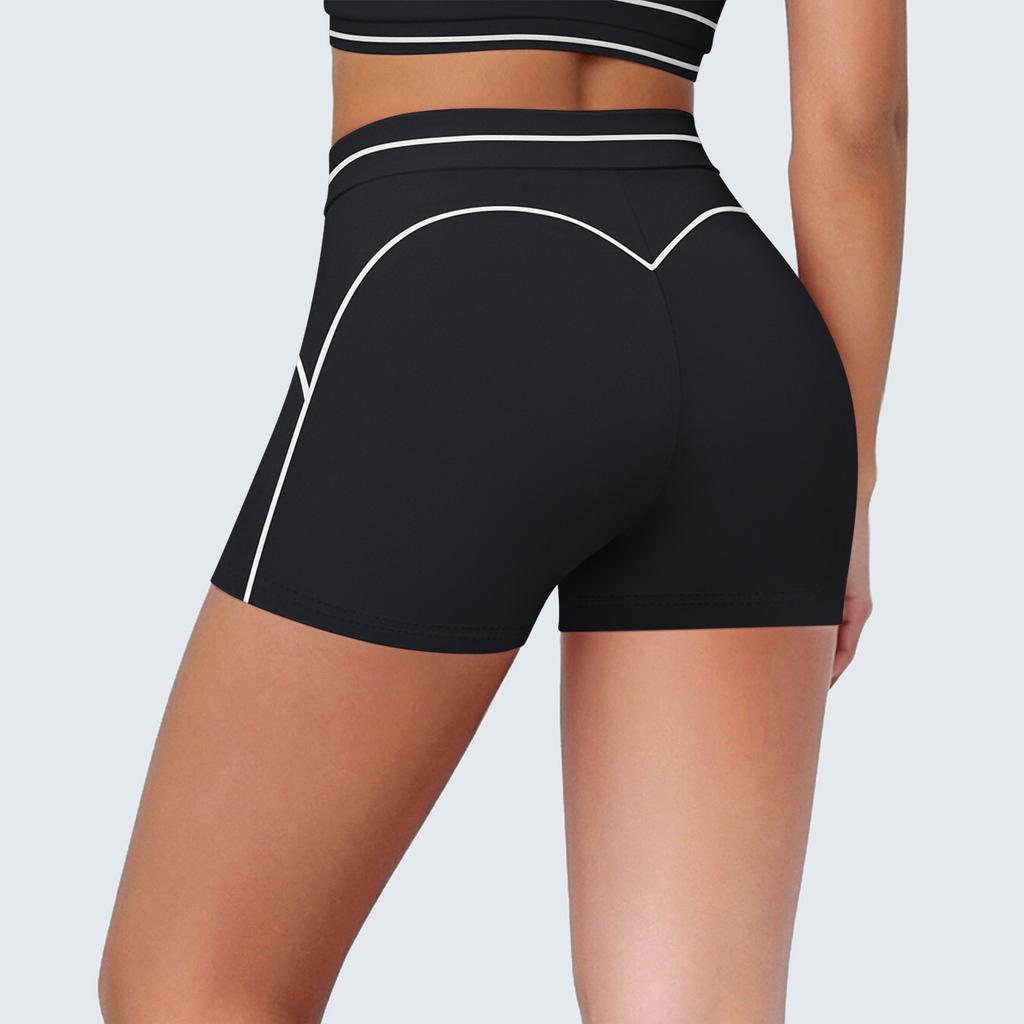 New contrasting color tight high elastic breathable yoga suit six-piece sports running fitness yoga suit women