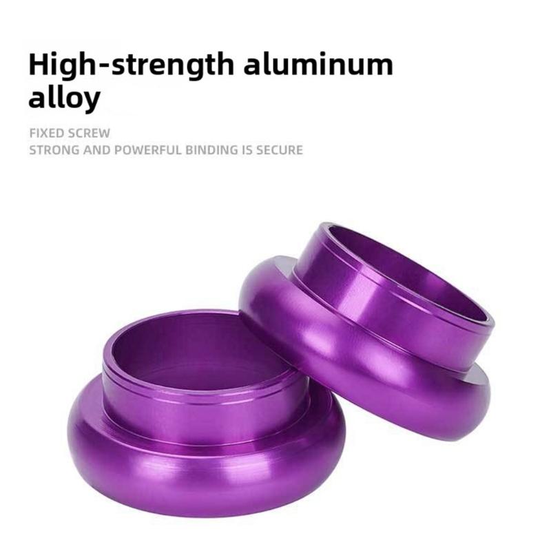 Bike Maintenance Double Bearing Headset Aluminum Alloy Bicycles Headset Replacement Tapered Headset Cycling Accessory