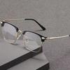 Computerbrille Metallrahmen Damen Herren Blaulichtfilter Rund Quadratisch Brille Blockierende Brille Optische Brille Brille
