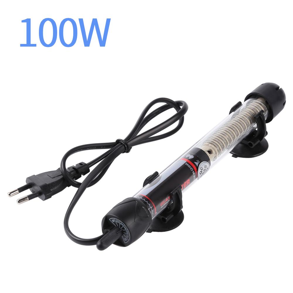 25W/100W/200W/300W Einstellbare Temperatur Thermostat Heizstab Tauchbar Aquarium Fischbecken Wasserheizung Wassererwärmung EU-Stecker