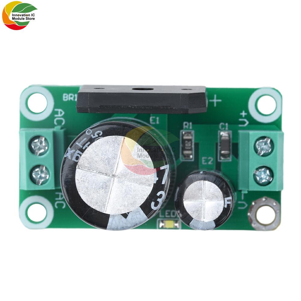 

4700uF AC 35V 8A Single Power Supply Module Rectifier Filter Board Unregulated Power Supply Board Amplifier Power Supply Board