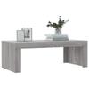 VidaXL Table basse sonoma gris 102x50x36 cm bois d'ingénierie 823372