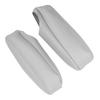 Car Front Seat Armrest Cover Artificial Leather Replacement for Chevrolet Tahoe Suburban 1500 2000‑2006Gray