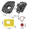 Air Filter Kit For BS 300E 450E 500E 08P602 09P602 Series Lawn-Mower-Engines