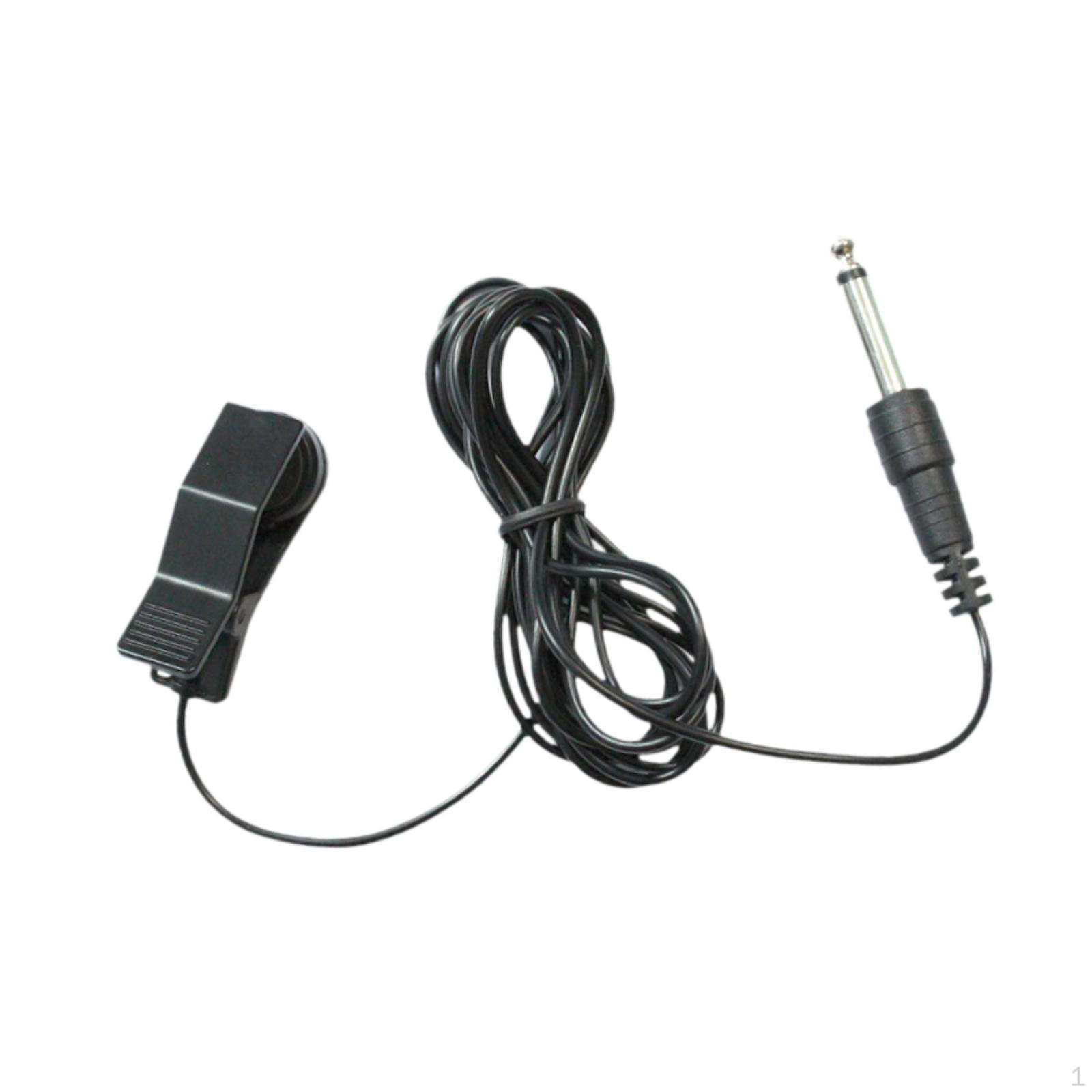 

Violin Pickup Instrument Accessory,Clip on,Piezo Parts for Guitar Banjo Ukulele Musical
