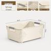 Multi-Purpose Plastic Storage Basket for Snacks, Toys, and Kitchen Items