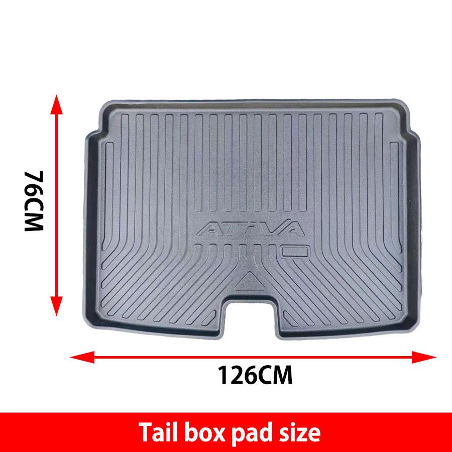 Durable Eco-friendly TPE Trunk Mat for 2021-2025 Perodua ATIVA
