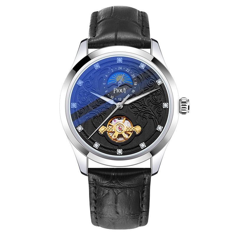 Top Brand New Men's Watch Mechanical Men's Watch Tourbillon Luminous Business Watch Automatic Mechanical Men's Watch