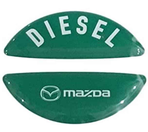 Genuine Mazda KF Exterior Fuel Filler Decal for Diesel 2016 C903V9750 CX-5 (November Onwards)