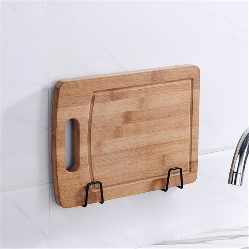 Küche Edelstahl Waschbecken Regal Schwämme Halter Klebstoff Abfluss Trocknen Rack Küche Wand Haken Wand montiert Lappen Organizer Rack