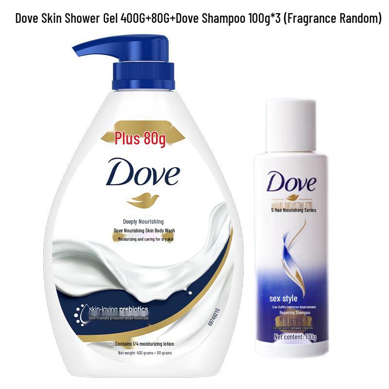 Dove Deeply Nourishing Shower & Hair Care Bundle