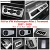 AC Air Window Lift Head Light Lamp Gear Panel Rest Pedal Cover Trim Accessories For VW Volkswagen Atlas / Teramont 2017 -