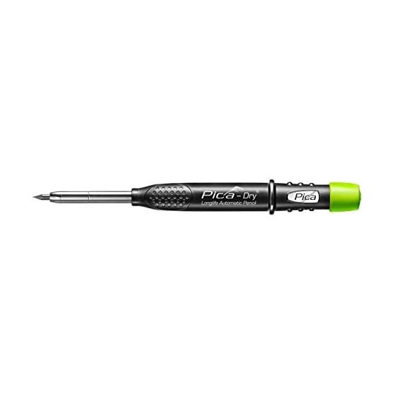 PicaMarker "Fine Dry" Architectural Pencil, 0.9mm Round Tip, Black HB 7070; "Dry" Architectural Pencil, 2.8mm Round Tip, Black 2B 3030