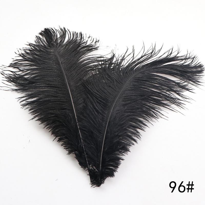 High Quality Ostrich Hair 35-40Cm Multi-Colored Decorative Feathers, Stage Room Flower Arrangement Feathers