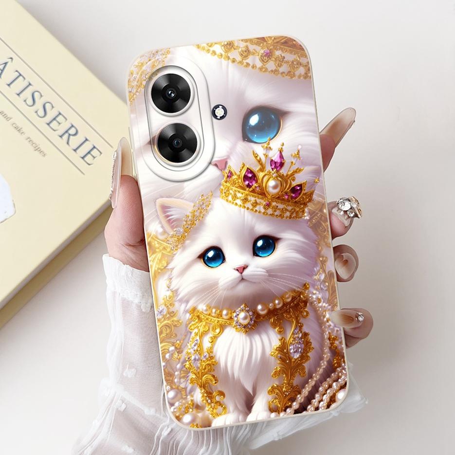 Für Realme Note 60 Hülle RMX3933 Luxus Candy Lackierte Abdeckung Weiche TPU Handyhülle Für Realme Note 60X Note60 Narzo N61 Fundas Coque