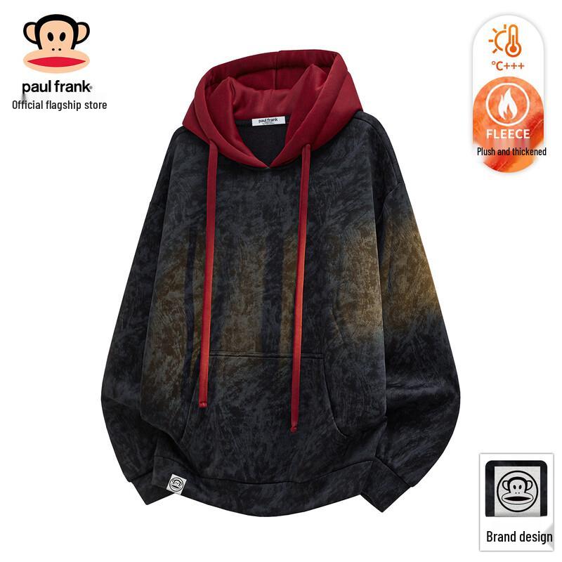 

Paul Frank Men s Color-block Hooded Sweatshirt L