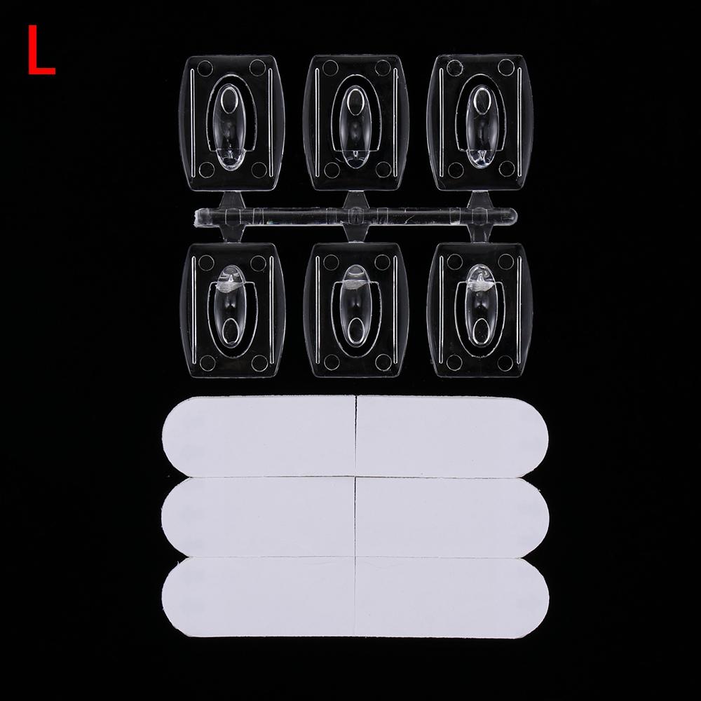 1 Pack Seamless Strong Self Adhesive Hook Holder NEW Photo Frame Painting Picture Poster Clock No Drill Wall Hanger Hanging kits