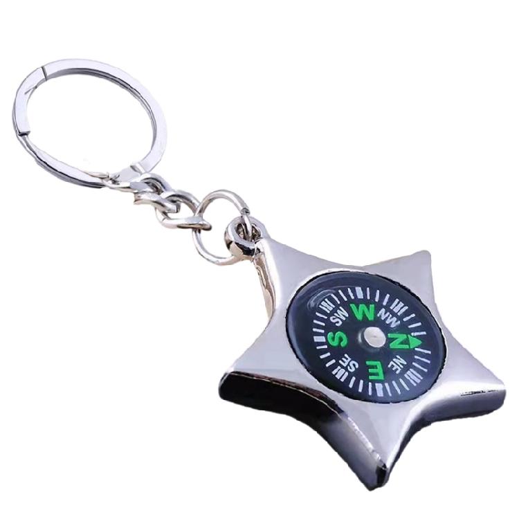 Mini Watertight Compasses Profession Clear Cover Compasses Keychains Compasses Navigation Tool Camping Survival Hiking