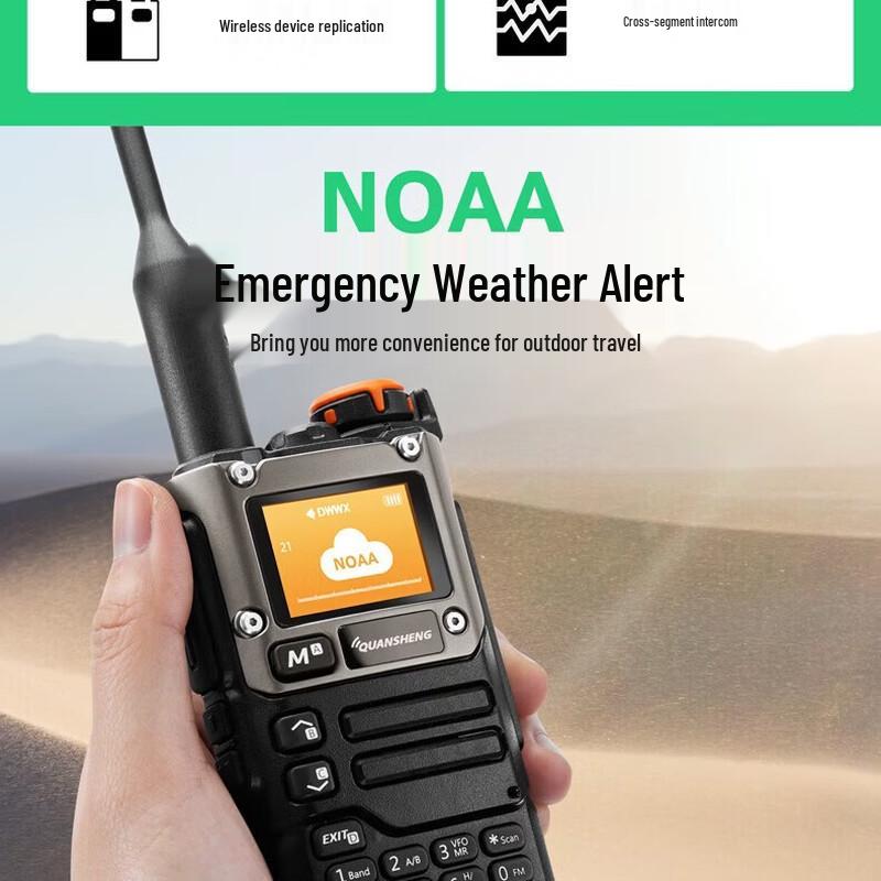 QUANSHENG UV-K6 (V3) Multi-Band Handheld Walkie-Talkie (CN Version)