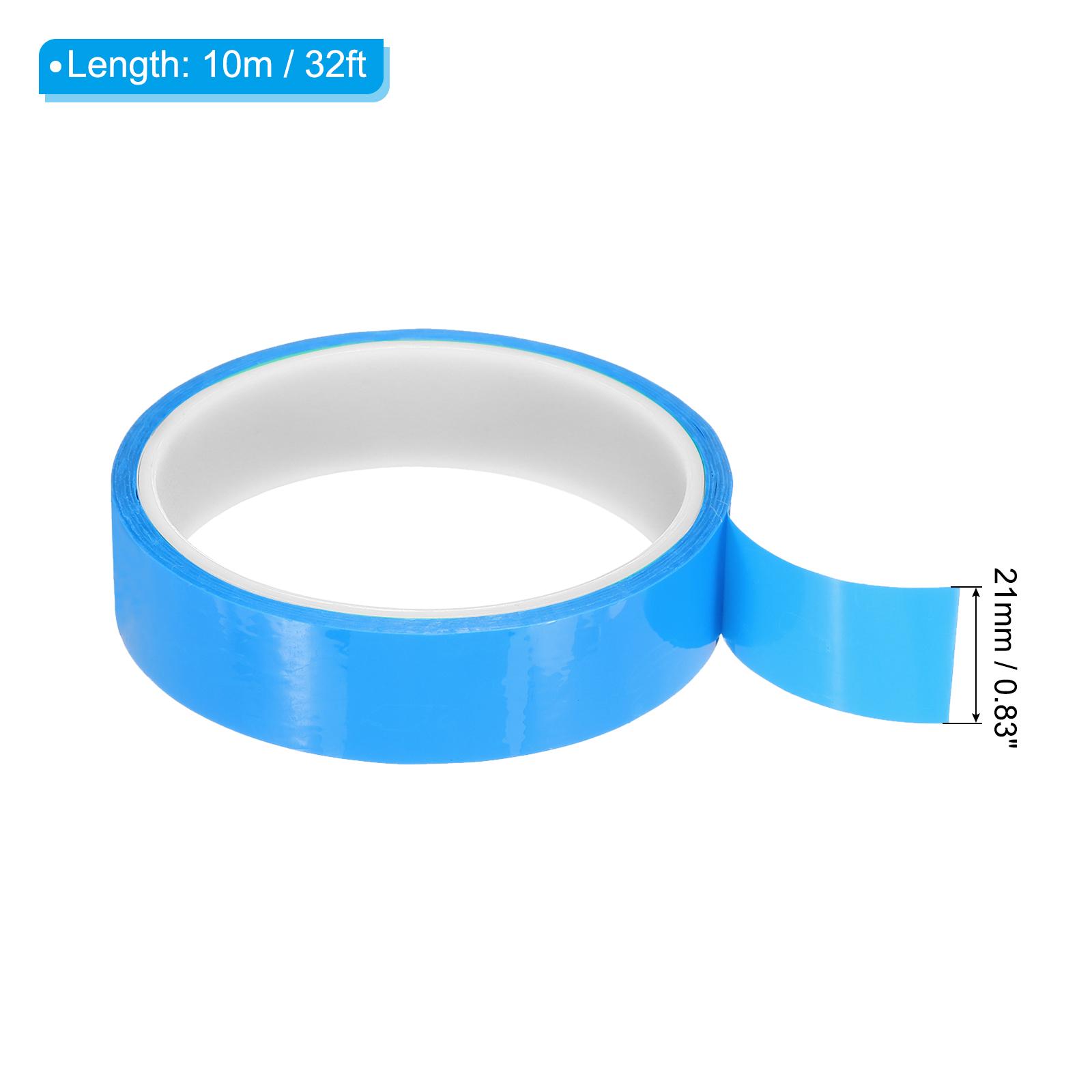 Bicycle Tubeless Rim Tapes MTB Road Bike Rim Tape Strips Self-Adhesive Backing Bicycle Rim Strips Protector 10 Meter Blue 21mm x 10m