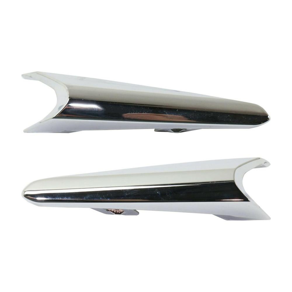 Left Right Chrome Fog Lamp Molding Cover Fit For Mazda 3 Sport 2017-2018