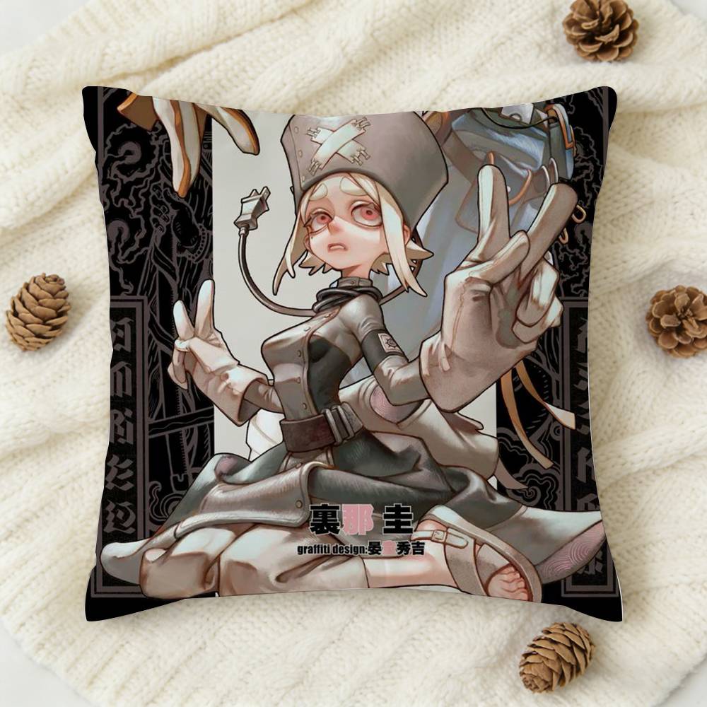 pc Gachiakuta Cartoon Style Doublesided Printed Square Decorative Cushion Cover for Sofa Living Room Home Decor