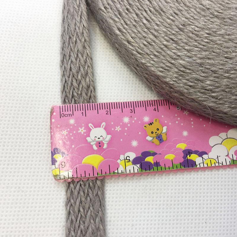 Color Flat Hemp Rope Webbing Handmade Diy Kindergarten Retro Decoration Flat Jute Strap, Textile Accessories Ten