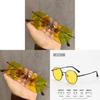 Night Driving Glasses With Yellow Pc Lenses For Men Business Commuting
