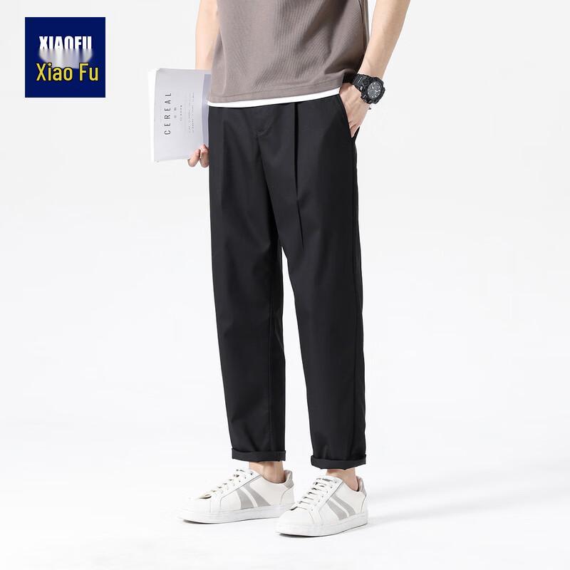 Men s Loose Fit Tapered Casual Pants L
