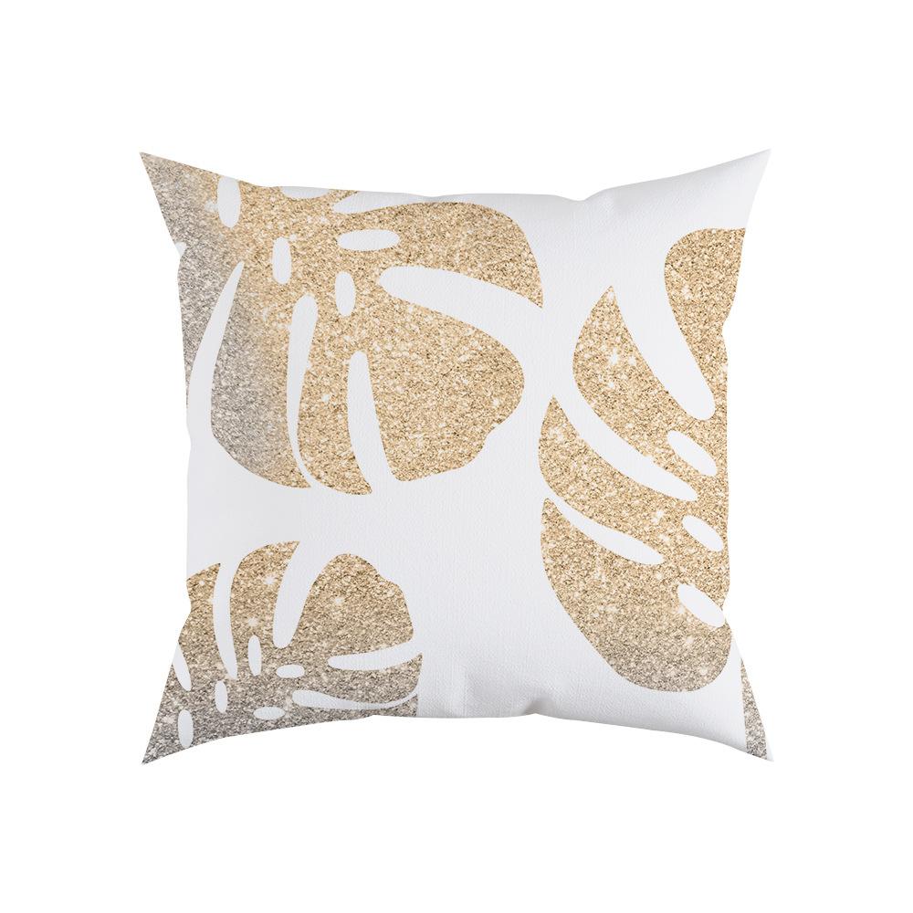 New Product Pillow Ins Nordic Style Double-sided Solid Color Plush Pillow Cover Sofa Cushion Cover