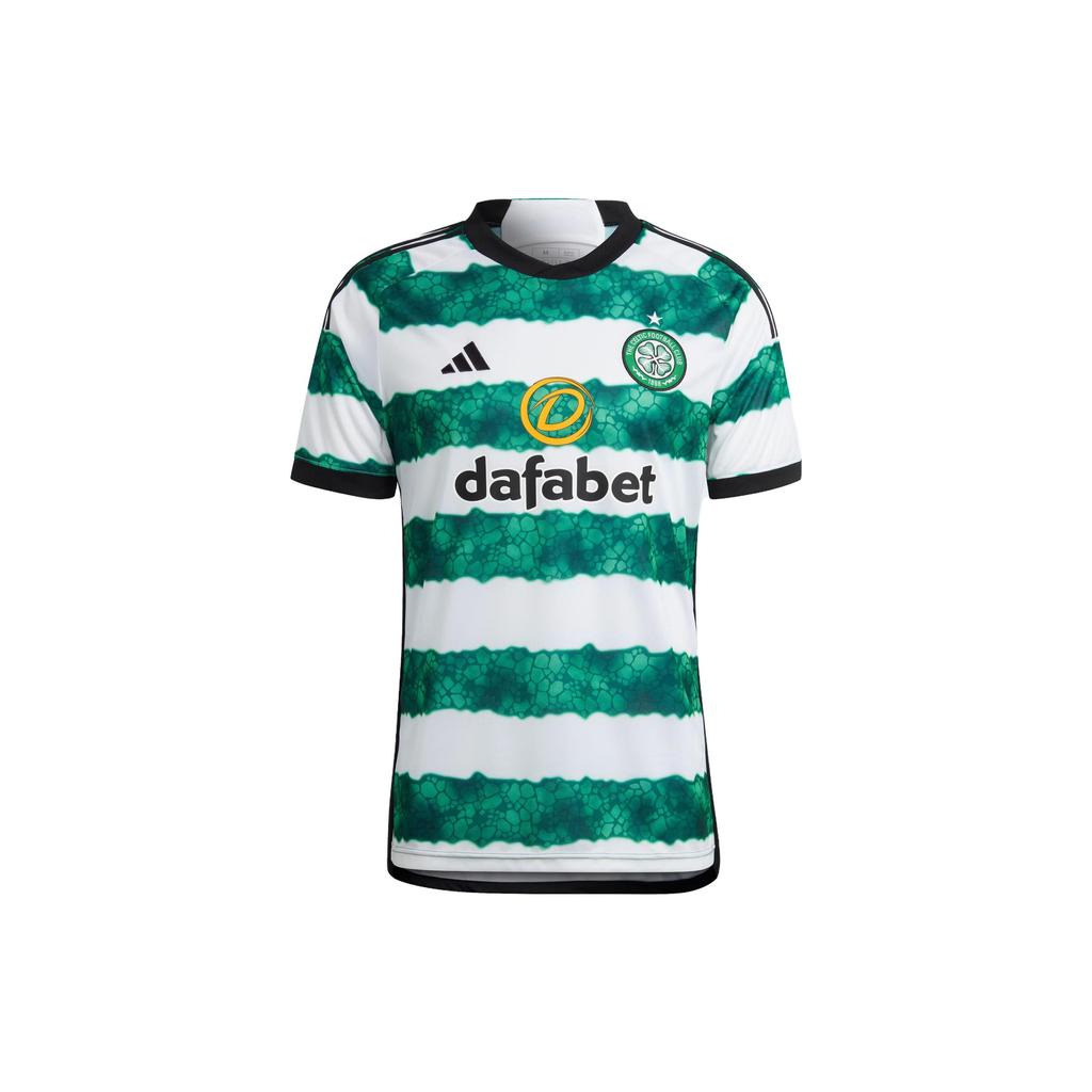 Adidas Celtic FC 23/24 Home Jersey White/Team Green Men Streetwear HY3343