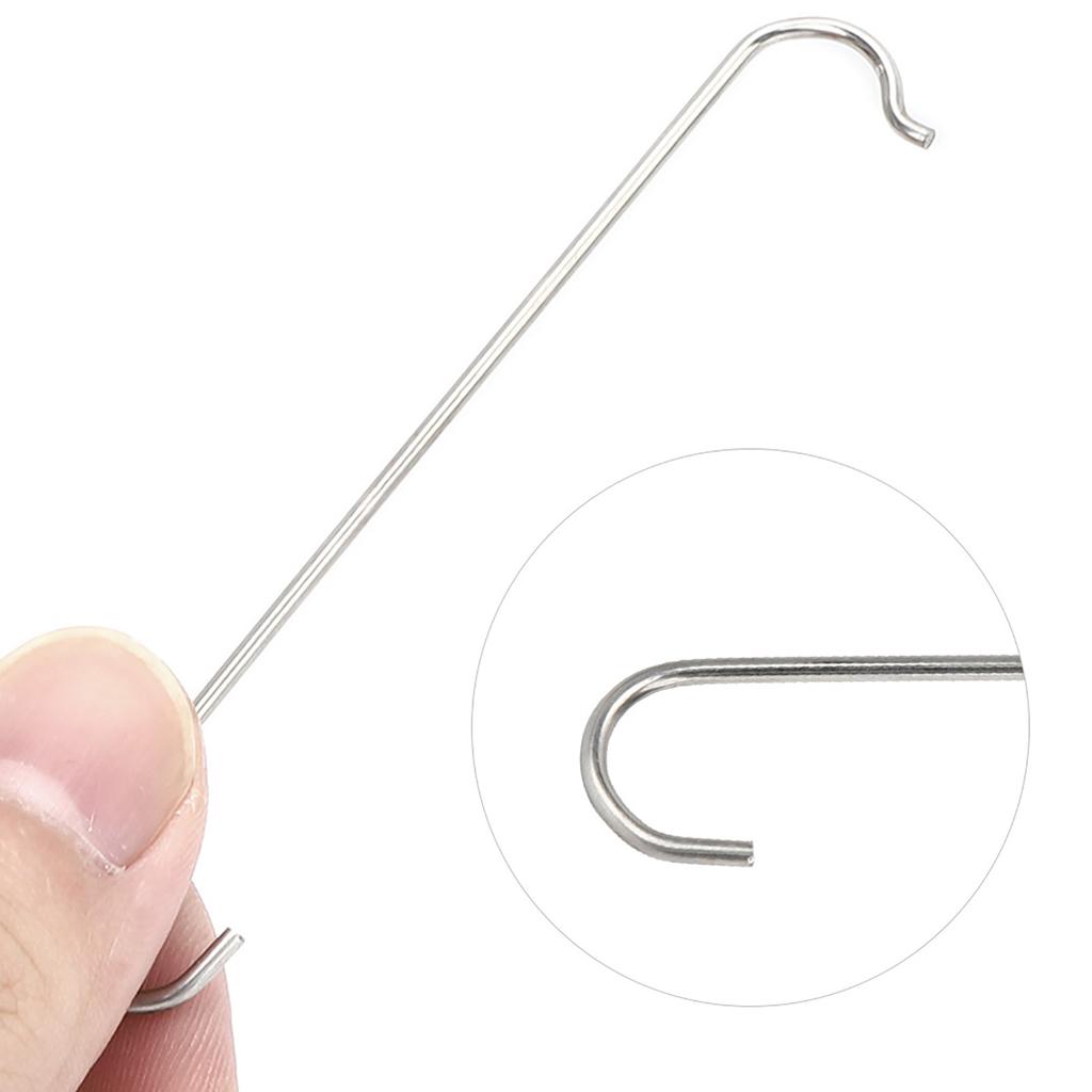 10Pcs Bike Stainless Steel Chain Hooks Connecting Repairing Tool for Mountain Road Bicycle Bike Chain Hooks Bicycle Chain Hooks