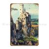 Fantasy Keep On The Hill Metal Plaque Poster Retro Garage Designing Character Wall Cave Tin Sign Poster