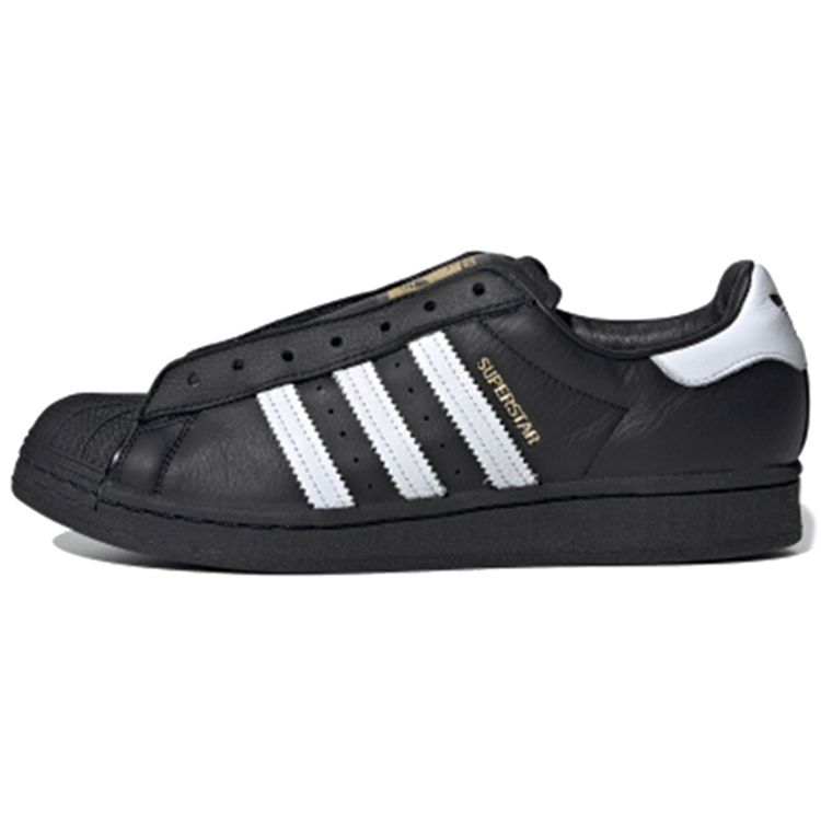 

Черные кроссовки унисекс adidas Superstar без шнурков Cloud-White FV3018
