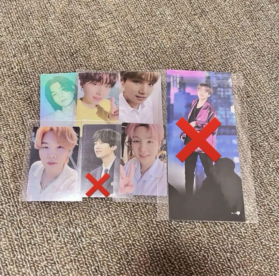 

[USED] BTS Yoongi SUGA trading card