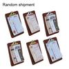 Miniature Menu Board Mini Clip Board with Menu Card Doll Accessory for 1/6 1/12 Doll Mansion Cafe Restaurant Scene