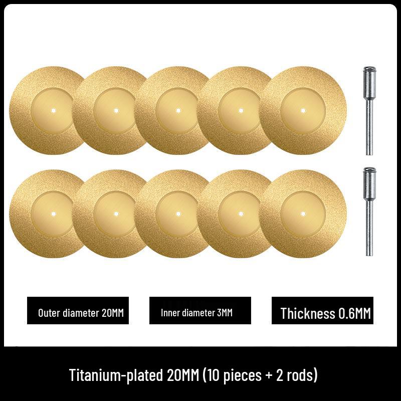 KT Diamond Cutting Disc for Jade, Glass, Emerald - Mini Electric Grinder Saw Blade