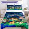 Minecraft Bedding Set Perfect for Dormitory Machine Washable Christmas Gift