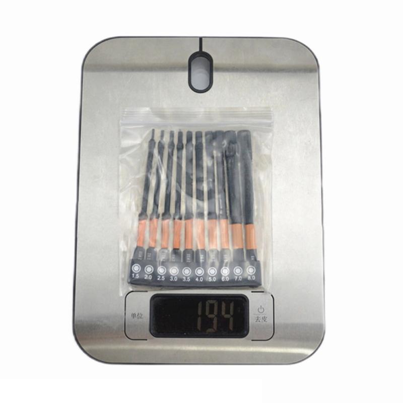 10Pcs Drill Bit Set Security Tamper Proof Drill Bit 1/4 Hex Shank Quick Changing Connection Driver Drill Screwdriver Bit