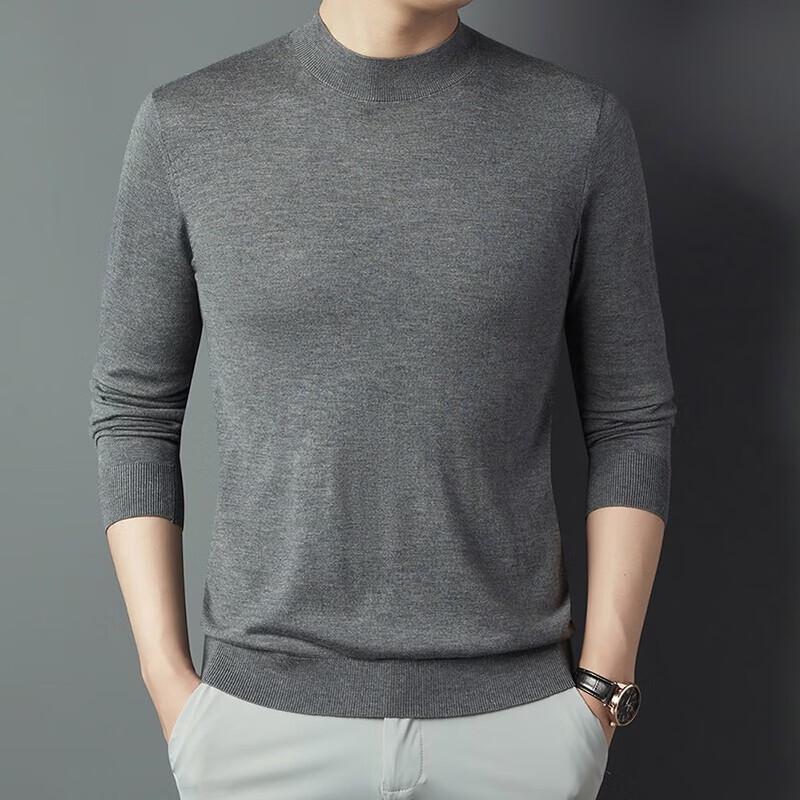 Firstview Men's Business Casual Long-Sleeve Knit Sweater
