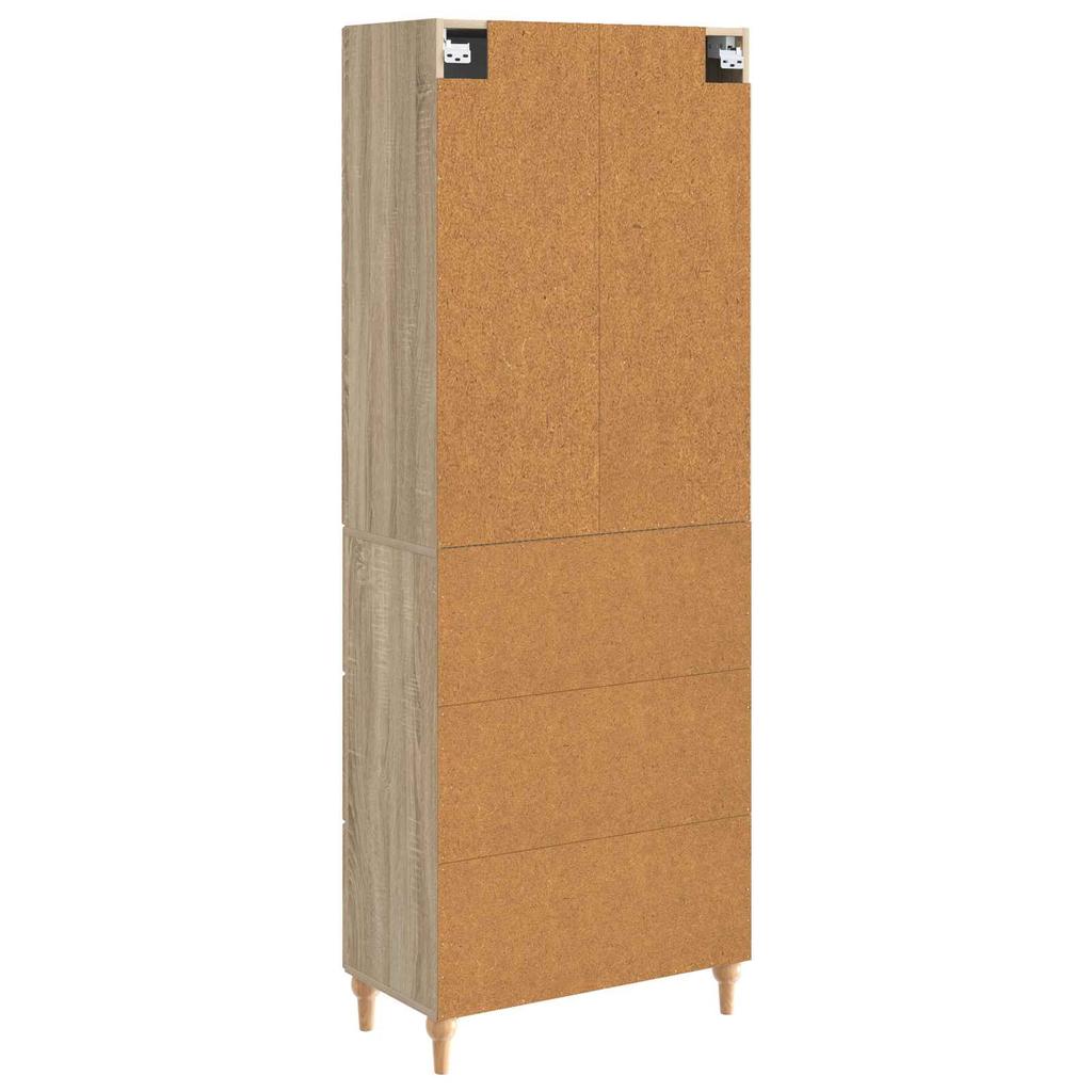 Cabinet Set 2 pcs 66 x 34.5 x 90 cm Particleboard