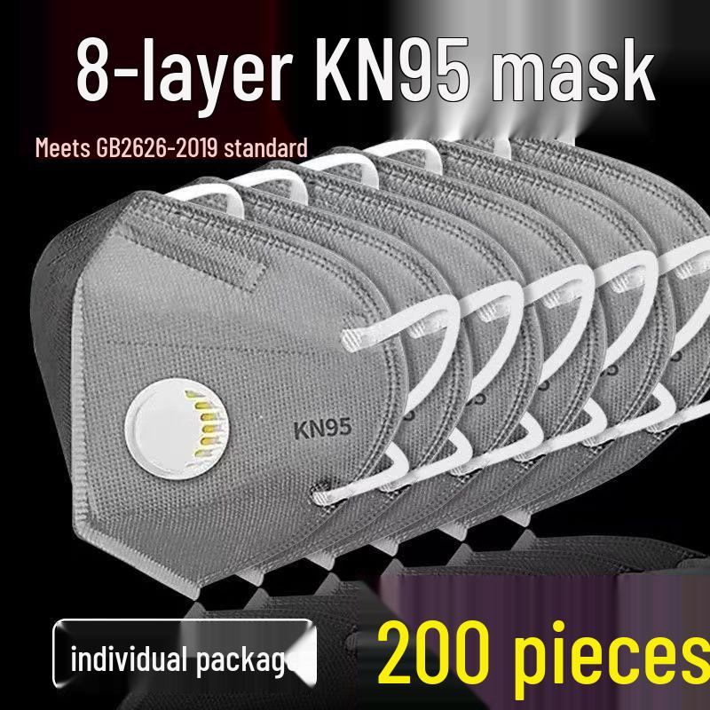 Formaldehydresistent KN95 Svetsmask med Andningsventil - Industriellt Dammskydd