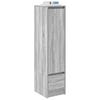 Highboard Gray Sonoma 29.5 X 34 X 119.5 Cm Particleboard
