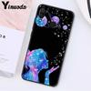 Yinuoda schwarz weiß Mond Sterne Weltraum Mädchen Reise Flugzeug Handyhülle für Xiaomi Redmi Note 7 8T Redmi 5plus 6A Note8 4X Note8Pro