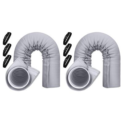 A78E-2X AC Hose Insulation Sleeve,Portable Air Conditioner Hose Cover Wrap,Fits For 5In & 5.9In Diameter Exhaust Hose