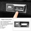 Car Electric Tailgate Warning Metal Trunk Paste For BMW X1 X2 X3 X4 X6 G30 G20 G11 G12 G60 F30 F20 F10 F34 F07  E46 E90 Stickers CJ6